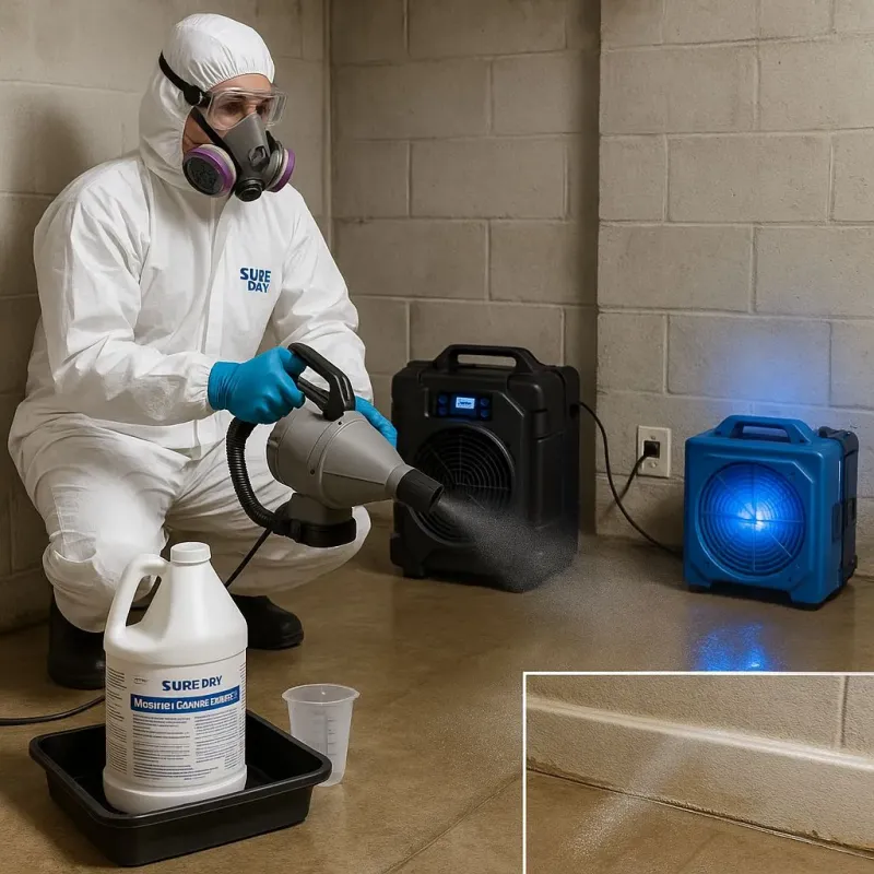 Sanitization and Odor Removal process in New Preston, CT